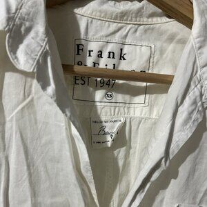 Frank and eileen Barry White button-up shirt